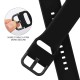 VEMIGON Compatible with Apple Watch Straps 49mm 45mm 44mm 42mm, Soft Silicone band with Classic Clasp for iWatch Series 8 7 6 5 4 3 2 1 SE Ultra (Watch Not Included)(49/45/44/42mm, Black) VEMIGON Compatible with Apple Watch Straps 49mm 45mm 44mm 42mm, Soft Silicone band with Classic Clasp for iWatch Series 8 7 6 5 4 3 2 1 SE Ultra (Watch Not Included)(49/45/44/42mm, Black)