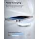 ESR Magnetic Wireless Charger, Compatible with Magsafe Charger, Compatible with iPhone 16/15/14/13/12 Series, AirPods 4/3/AirPods Pro, Strong Magnetic Lock, Reinforced Braided Nylon Cable, Silver ESR Magnetic Wireless Charger, Compatible with Magsafe Charger, Compatible with iPhone 16/15/14/13/12 Series, AirPods 4/3/AirPods Pro, Strong Magnetic Lock, Reinforced Braided Nylon Cable, Silver