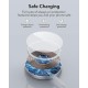 ESR Magnetic Wireless Charger, Compatible with Magsafe Charger, Compatible with iPhone 16/15/14/13/12 Series, AirPods 4/3/AirPods Pro, Strong Magnetic Lock, Reinforced Braided Nylon Cable, Silver ESR Magnetic Wireless Charger, Compatible with Magsafe Charger, Compatible with iPhone 16/15/14/13/12 Series, AirPods 4/3/AirPods Pro, Strong Magnetic Lock, Reinforced Braided Nylon Cable, Silver