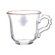 Crystal Glass Mug 210ml - Set Of 6 Pcs YG19539
