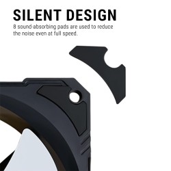 Ant Esports Superflow 120 ARGB V2, RGB Sync, Hydro Bearing, PWM Control, 1200 RPM Case Fan/Cooler Ant Esports Superflow 120 ARGB V2, RGB Sync, Hydro Bearing, PWM Control, 1200 RPM Case Fan/Cooler