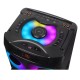 MT-1222 Power Party 3 Horn 12 Inch Speaker Big TWS Bass Speaker With Double Wireless Microphone