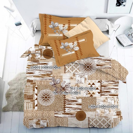 Bella Casa, Double Bedsheet Set with 2 Pillow Covers 100% Cotton -Wonder Bella Casa, Double Bedsheet Set with 2 Pillow Covers 100% Cotton -Wonder