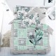 Bella Casa, Double Bedsheet Set with 2 Pillow Covers 100% Cotton -Woodland Bella Casa, Double Bedsheet Set with 2 Pillow Covers 100% Cotton -Woodland