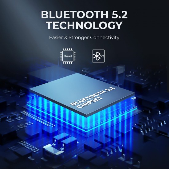 Tribit XFree Go Headphones with Mic - Black Tribit XFree Go Headphones with Mic - Black