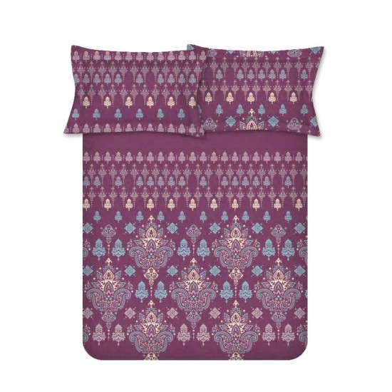 Raymond Home Avenue Cotton Rich King Bedsheet with 2 Pillow Covers Raymond Home Avenue Cotton Rich King Bedsheet with 2 Pillow Covers