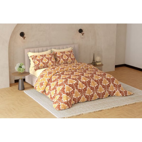 Raymond Home Avenue Cotton Rich King Bedsheet with 2 Pillow Covers Raymond Home Avenue Cotton Rich King Bedsheet with 2 Pillow Covers