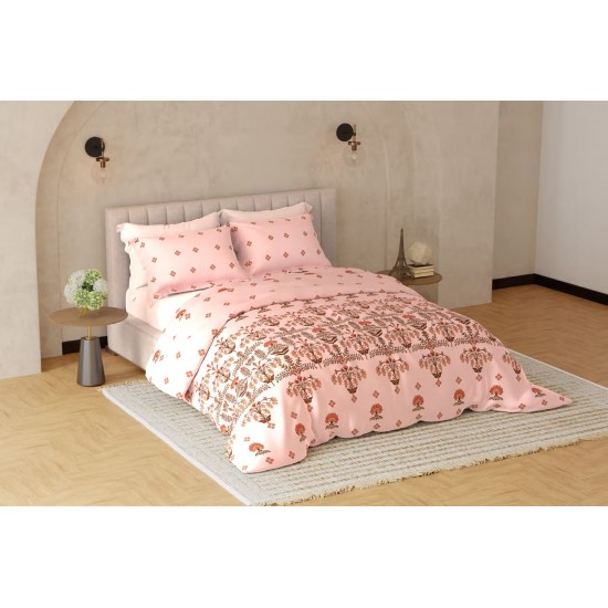 Raymond Home Avenue Cotton Rich King Bedsheet with 2 Pillow Covers Raymond Home Avenue Cotton Rich King Bedsheet with 2 Pillow Covers