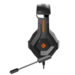 Cosmic Byte H11 Gaming Wired Over-Ear PC Headset With Microphone (Black/Orange, Pack Of 1) Cosmic Byte H11 Gaming Wired Over-Ear PC Headset With Microphone (Black/Orange, Pack Of 1)