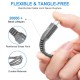 Wayona Type C Cable Nylon Braided Usb C Quick Charger Fast Charging Cord For Tablets Samsung Galaxy - (1M, Grey) Wayona Type C Cable Nylon Braided Usb C Quick Charger Fast Charging Cord For Tablets Samsung Galaxy - (1M, Grey)