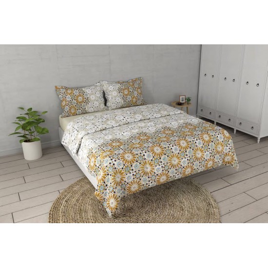 Raymond Home Crystal 200 TC King Size Bedsheet with 2 Pillow Covers Raymond Home Crystal 200 TC King Size Bedsheet with 2 Pillow Covers