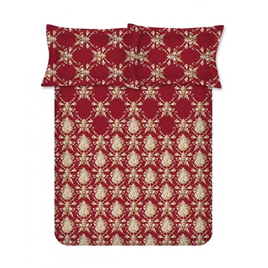 Raymond Home Crystal 200 TC King Size Bedsheet with 2 Pillow Covers Raymond Home Crystal 200 TC King Size Bedsheet with 2 Pillow Covers