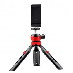 DIGITEK® (DTR-200MT) (18 CM) Portable & Flexible Mini Tripod with Mobile Holder, Black DIGITEK® (DTR-200MT) (18 CM) Portable & Flexible Mini Tripod with Mobile Holder, Black