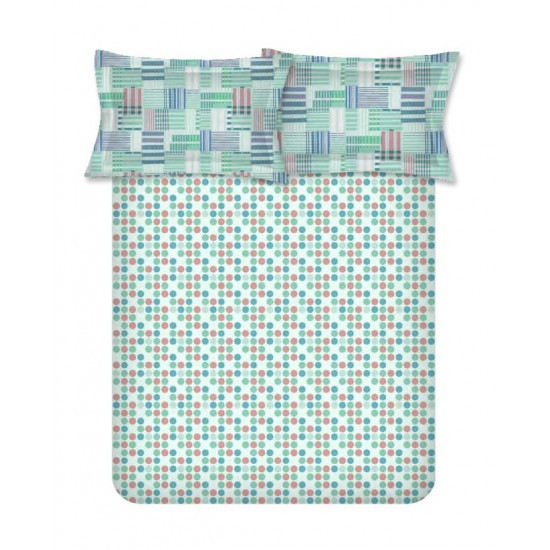 Raymond Home Jazzy Cotton Rich Double Bedsheet with 2 Pillow Covers Raymond Home Jazzy Cotton Rich Double Bedsheet with 2 Pillow Covers