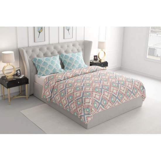 Raymond Home Jazzy Cotton Rich Double Bedsheet with 2 Pillow Covers Raymond Home Jazzy Cotton Rich Double Bedsheet with 2 Pillow Covers