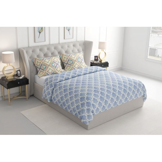 Raymond Home Jazzy Cotton Rich Double Bedsheet with 2 Pillow Covers Raymond Home Jazzy Cotton Rich Double Bedsheet with 2 Pillow Covers