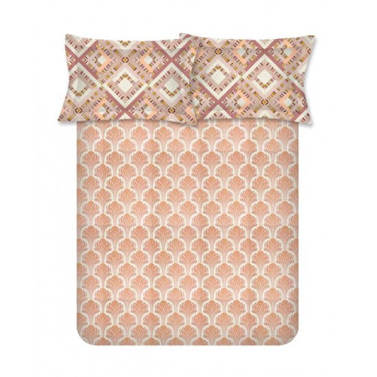 Raymond Home Jazzy Cotton Rich Double Bedsheet with 2 Pillow Covers Raymond Home Jazzy Cotton Rich Double Bedsheet with 2 Pillow Covers