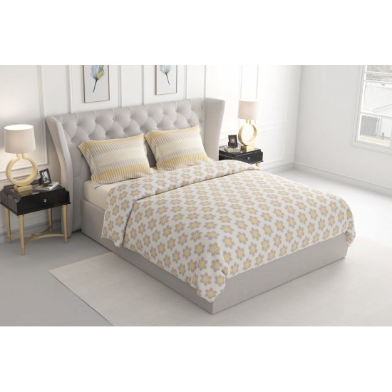 Raymond Home Jazzy Cotton Rich Double Bedsheet with 2 Pillow Covers Raymond Home Jazzy Cotton Rich Double Bedsheet with 2 Pillow Covers
