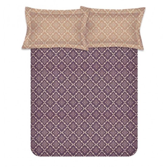 Raymond Home Mystique 110 TC Double Bedsheet with 2 Pillow Covers Raymond Home Mystique 110 TC Double Bedsheet with 2 Pillow Covers