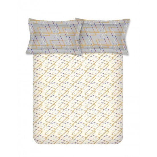 Raymond Home Mystique 110 TC Double Bedsheet with 2 Pillow Covers Raymond Home Mystique 110 TC Double Bedsheet with 2 Pillow Covers