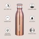Nouvetta Emirates Double Wall Bottle - Copper 750 ml Bottle (Pack of 2, Copper, Steel) Nouvetta Emirates Double Wall Bottle - Copper 750 ml Bottle (Pack of 2, Copper, Steel)