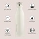 Nouvetta Double Wall Bottle - White 750 ml Bottle (Pack of 2, White, Steel) Nouvetta Double Wall Bottle - White 750 ml Bottle (Pack of 2, White, Steel)