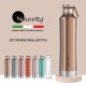 Nouvetta Etihad Double Wall Bottle - Copper 750 ml Bottle (Pack of 2, copper, Steel)
