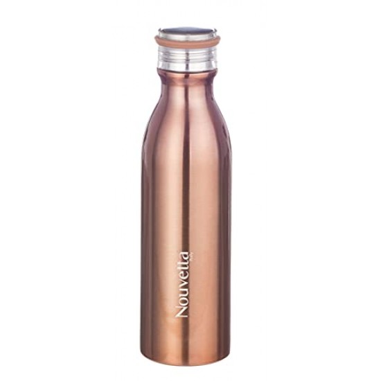 Nouvetta Jet Double Wall Stainless Steel Flask Bottle, 750 ml- Copper Nouvetta Jet Double Wall Stainless Steel Flask Bottle, 750 ml- Copper