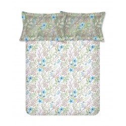 Raymond Home Vision 144 TC King Size Bedsheet with 2 Pillow Covers