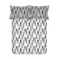 Raymond Home Vision 144 TC King Size Bedsheet with 2 Pillow Covers